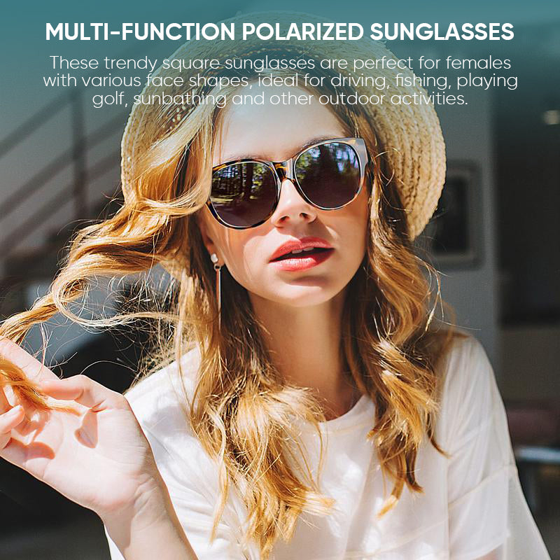 Polarized Over-Prescription-Glasses Sunglasses UV400 Cat-Eye Wraparound Shades for Eyeglass Wearers Driving Outdoor Sports Women Men | Thomler