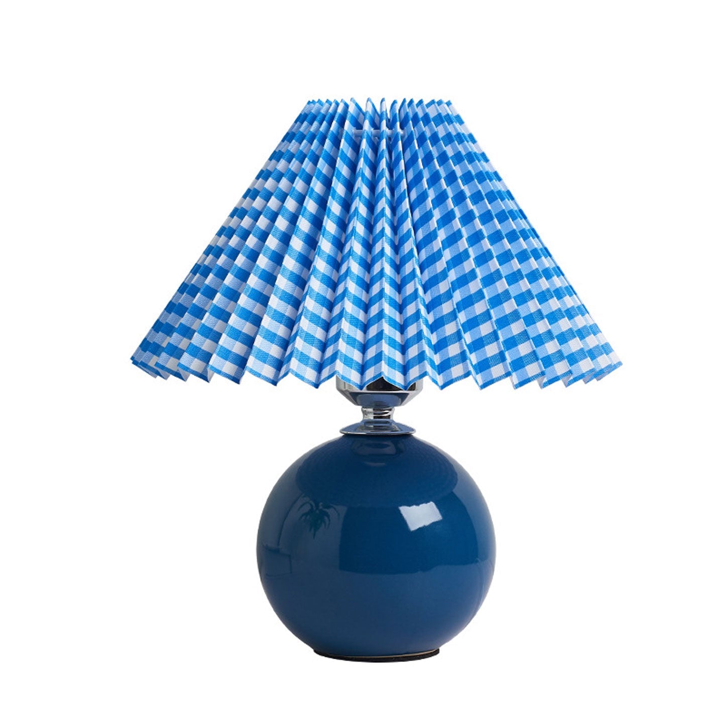 Table Lamp Ceramic 11 in x 9.5 in Modern Bedside Living Room Study LED E26 Fabric Shade | Thomler