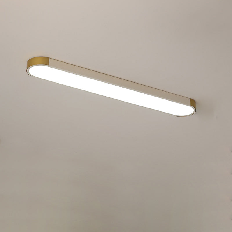 Flush Mount LED Ceiling Light Iron Acrylic 25.6 in Modern Living Room Bedroom Hallway Lighting 3 Color Temperature Adjustable | Thomler