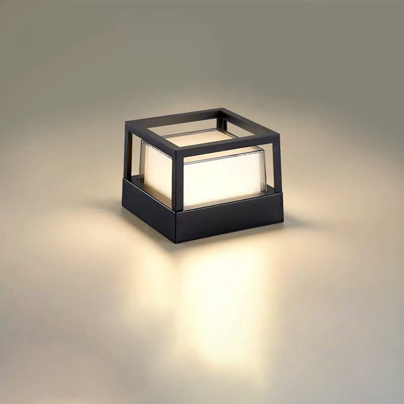 Weatherproof LED Outdoor Wall Light – Square & Round Industrial Fixture for Patio, Garden, Pathway | Thomler