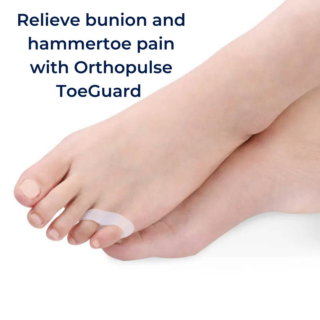 Orthopedic Toe Separators for Bunion Relief, Hammertoe & Crooked Toe Alignment – Soft Gel Spacers for Pinky Toe Pain | Comfortable Foot Supp | Thomler