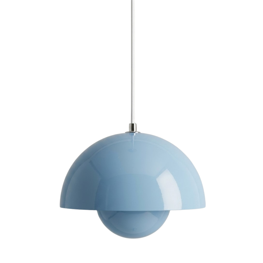 Hanging Planter Light Fixture with Built-In Pot for Indoor Plants & Modern Scandinavian Farmhouse Decor | Thomler
