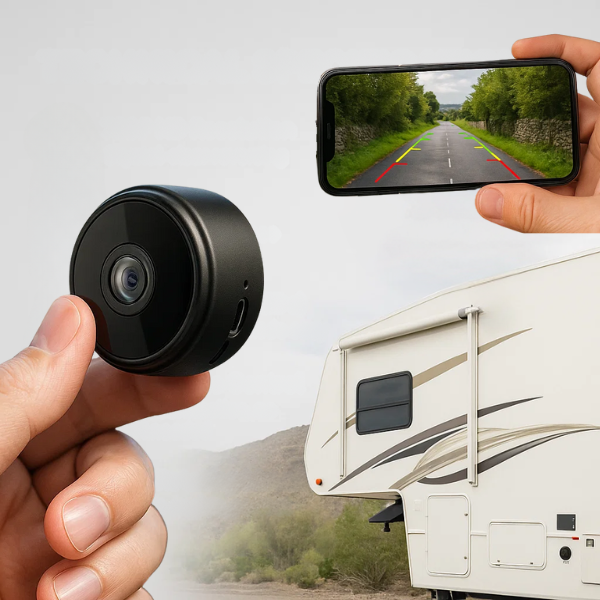 Wireless Rear-View Camera System for Large Vehicles with Infrared Night Mode and Weatherproof Housing | Thomler