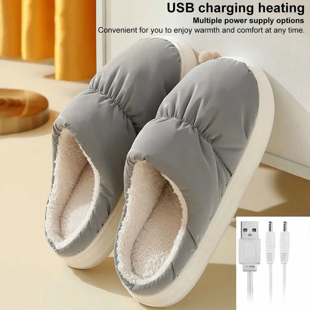 Electric Warming Footwear with USB Power for Cold Weather Relief at Home or Office | Thomler
