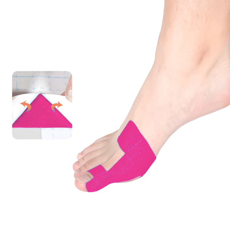 Cotton Toe Alignment Strips for Bunion Relief – 80-Count Precut Tape Set for Daily Big Toe Support & Comfort in Shoes | Thomler