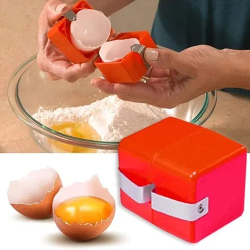 Compact Egg White Yolk Divider Tool with Ergonomic Grip for Baking and Cooking Kitchen Gadget | Thomler
