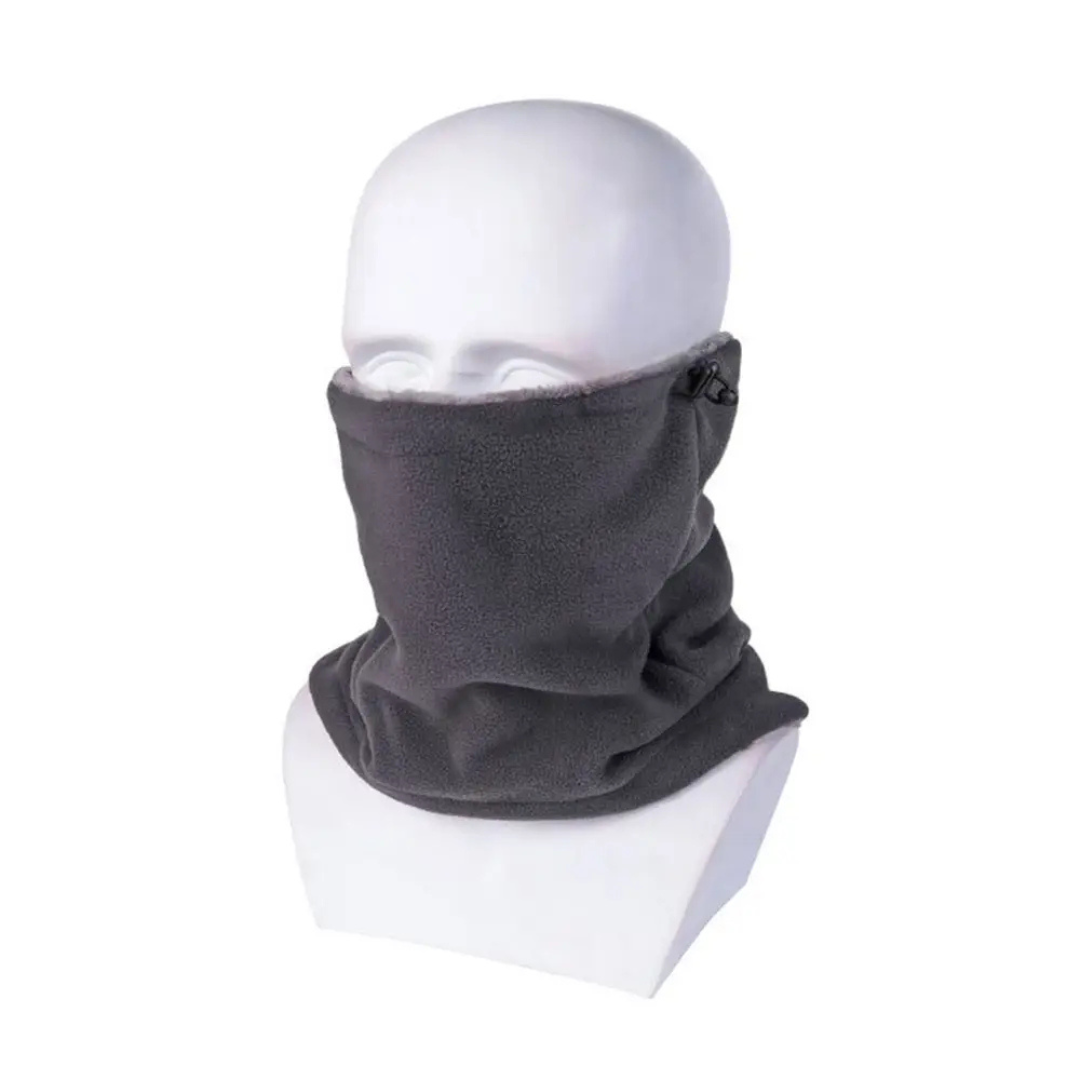 Adjustable Fleece Neck Gaiter with Drawstring for Winter Sports & Outdoor Activities – Versatile Face Cover | Thomler