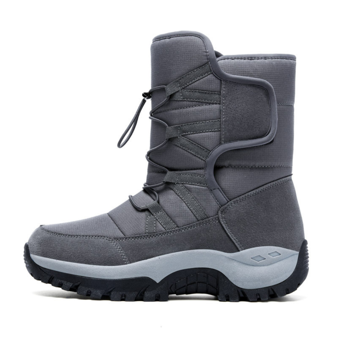 Women's Insulated Waterproof Winter Boots with Plush Lining – Slip-Resistant Platform Ankle Boots for Snow & Ice | Thomler