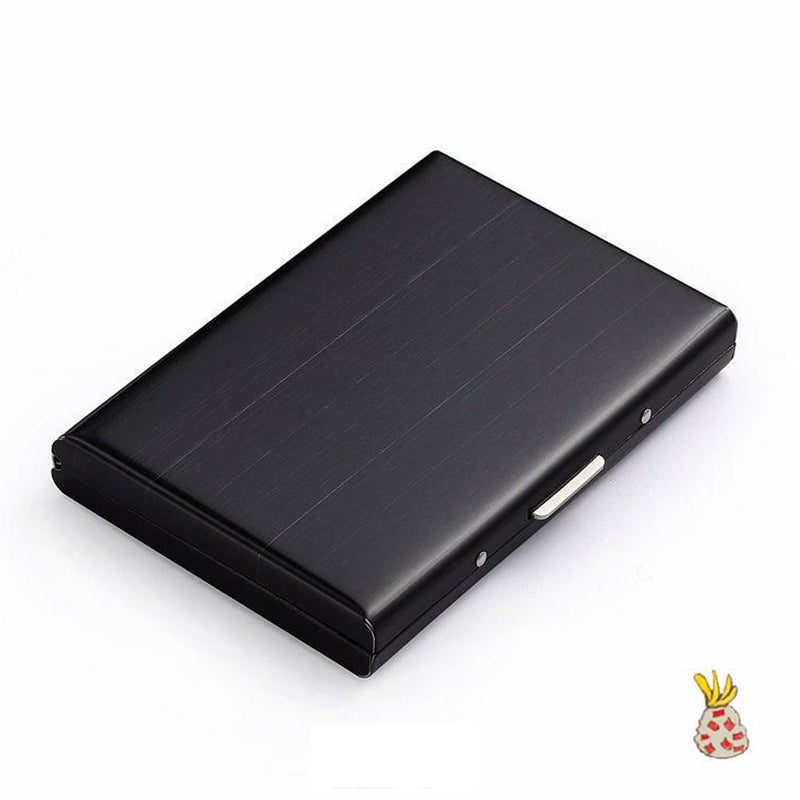 Slim Metal Card Holder with RFID Blocking Technology for Credit Cards & Cash | Thomler