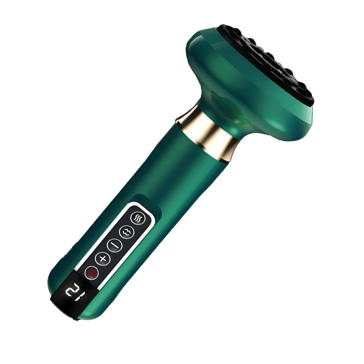 Cordless Handheld Muscle Massager with Suction & Heat Technology for Deep Tissue Relief at Home | Thomler