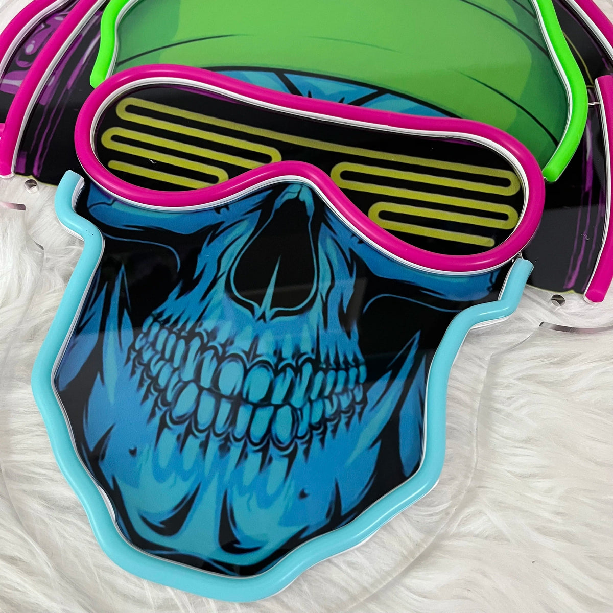 Skull-Shaped LED Neon Light – Edgy Illuminated Decor for Bedroom, Game Room & Bar | Thomler