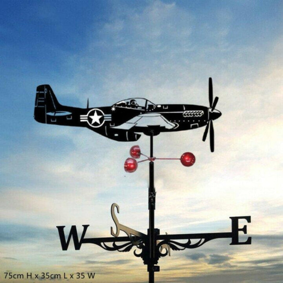 Decorative Weather Vane for Yard – Stainless Steel Wind Direction Indicator, Weatherproof Garden Accent | Thomler