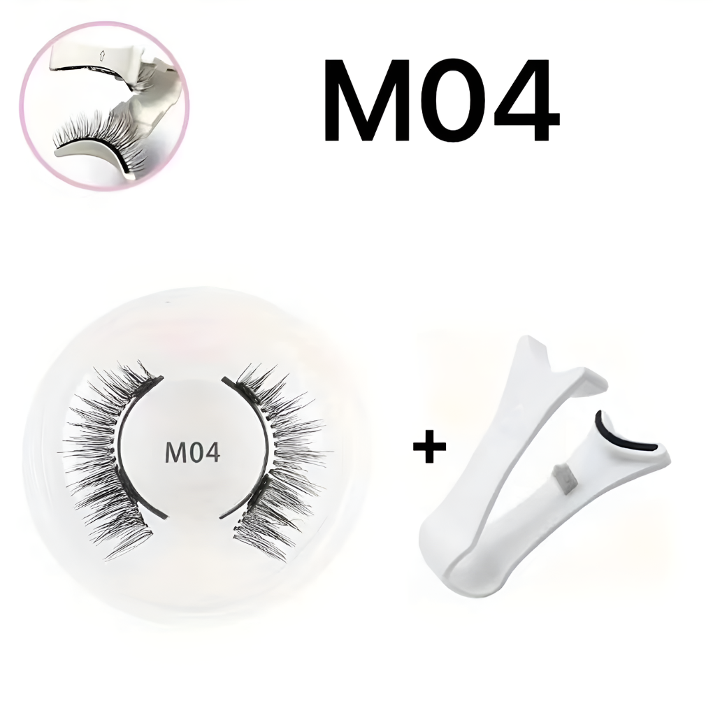 Reusable Magnetic False Eyelashes with Precision Applicator for Natural Volume & All-Day Wear | Thomler