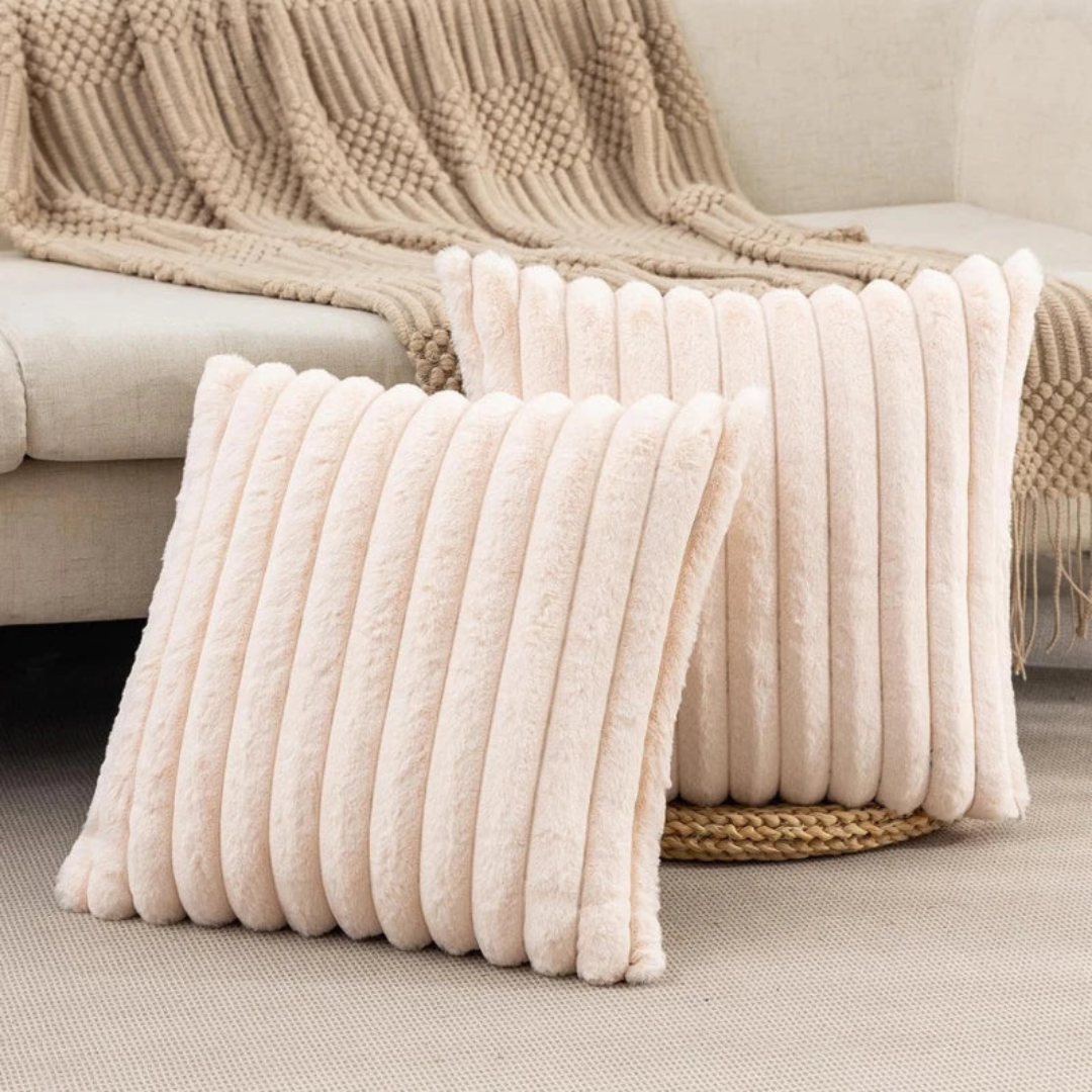 Plush Velvet Throw Pillow Cover – Soft Decorative Cushion Case for Couch, Bed & Living Room | Thomler