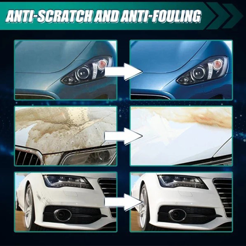 Nano Ceramic Car Spray Cleaner Polish Detailer for Paint Glass Plastic – Waterless Wash Restorer Scratch Remover for Auto Boat RV Motorcycle | Thomler