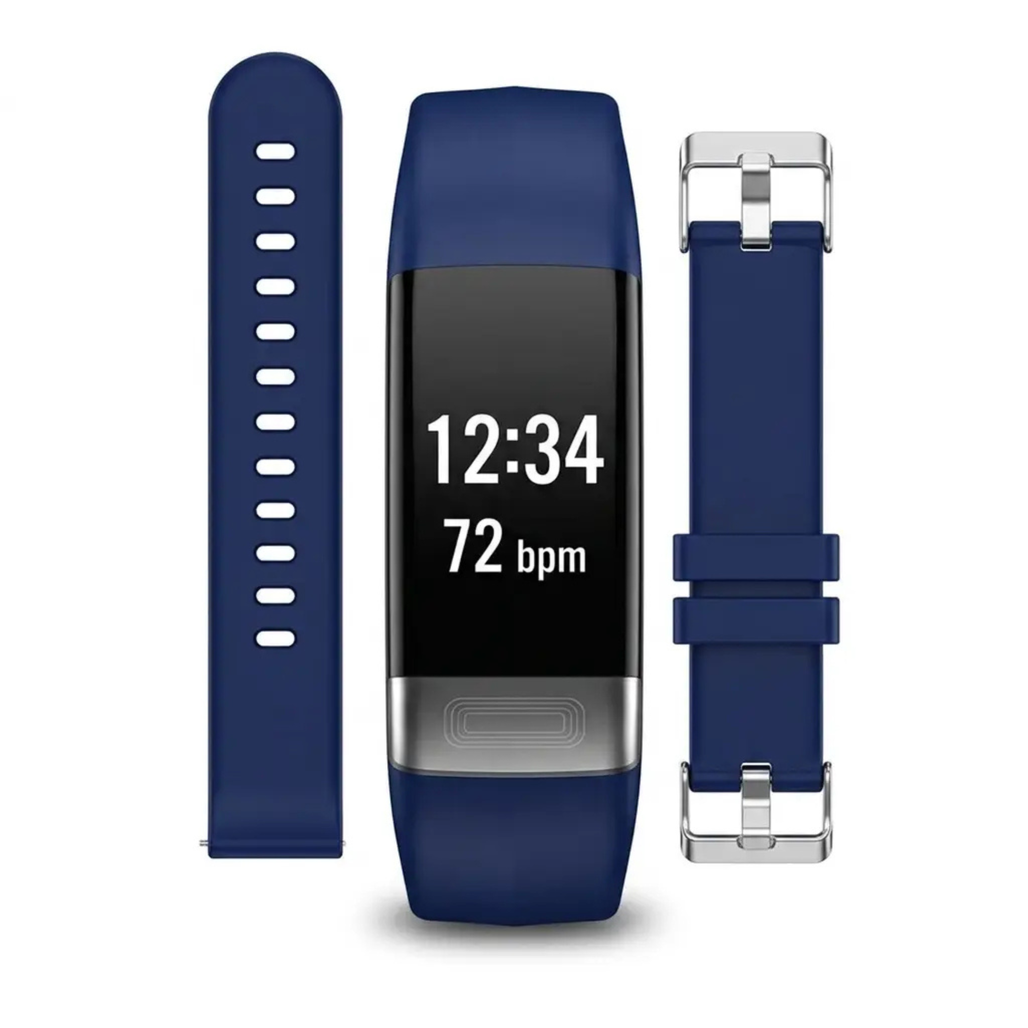 Health Tracking Wristband Heart Rate Blood Oxygen ECG Silicone Fitness Watch for iOS Android Women Men Sleep Activity Monitor | Thomler