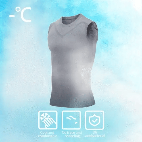 Men's Compression Undershirt for Smoothing Chest & Stomach | Invisible Slimming Tank for Gynecomastia | Posture Support Shapewear | Thomler