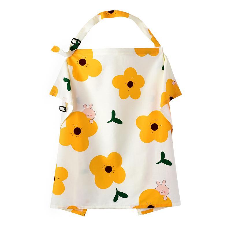 Breastfeeding Privacy Apron with Adjustable Neck Strap – Lightweight Cotton Feeding Shield for Moms – Portable Infant Nursing Drape | Thomler