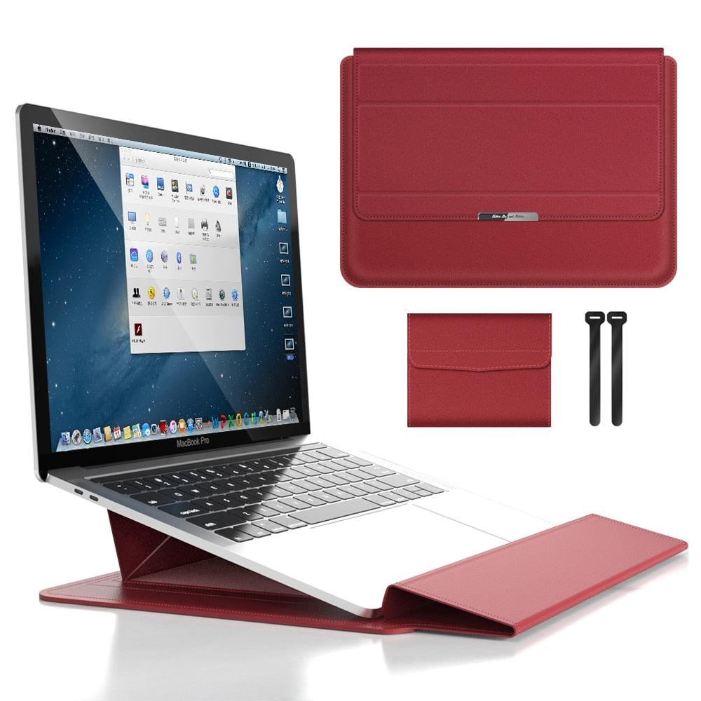 Laptop Sleeve Foldable Stand For 11–16 Inch Laptops Ergonomic Portable Protective Case Travel Work Accessory | Thomler