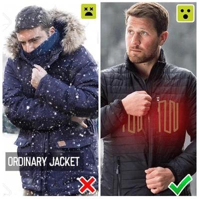 USB Electric Heated Body Warmer with 3 Temperature Settings for Winter Outdoor Activities | Thomler