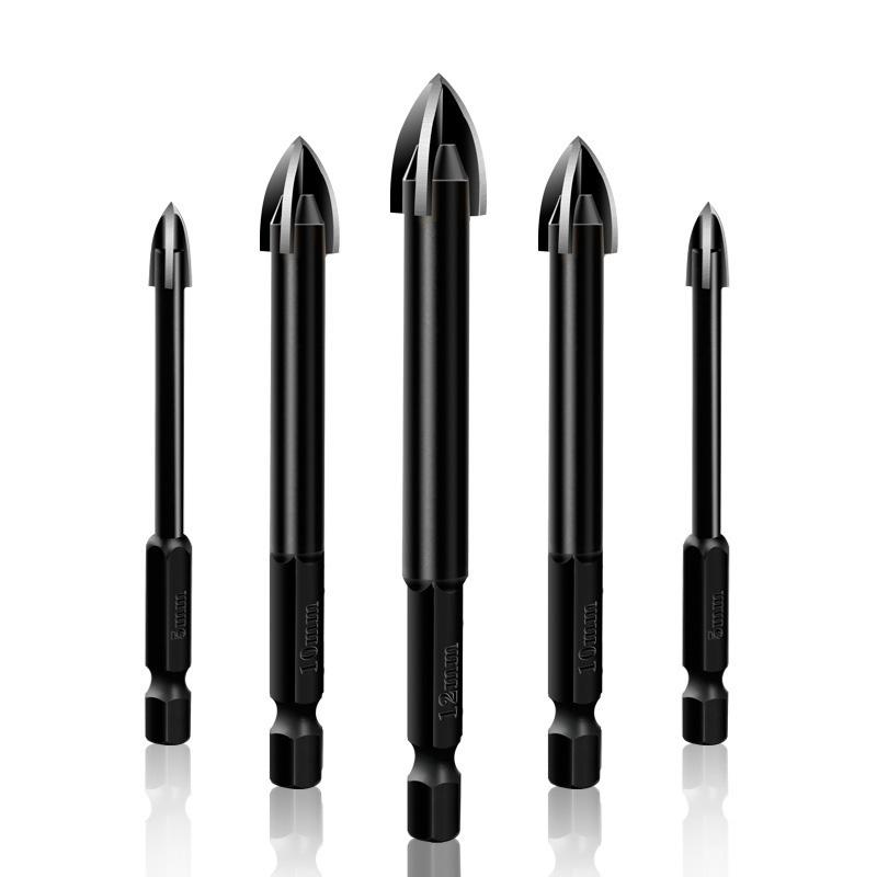 Carbide Drill Bit Set for Tile, Glass & Marble – Precision Drilling Without Water | Thomler