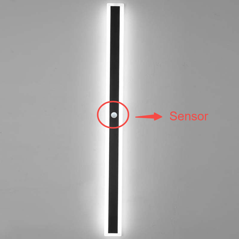 Weather-Resistant LED Outdoor Wall Light with Acrylic Panel for Entryway & Patio | Thomler