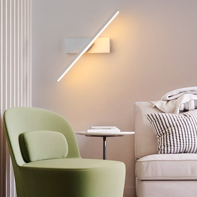 Rotating LED Wall Light Fixture for Bedroom Hallway Contemporary Sconce | Thomler