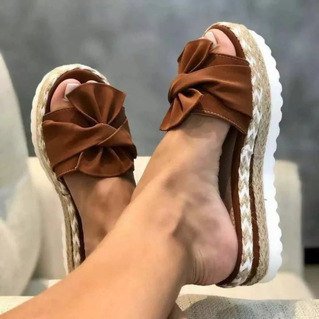 Women's Arch Support Wedge Sandals with Cushioned Footbed & Adjustable Straps for All-Day Comfort & Style | Thomler
