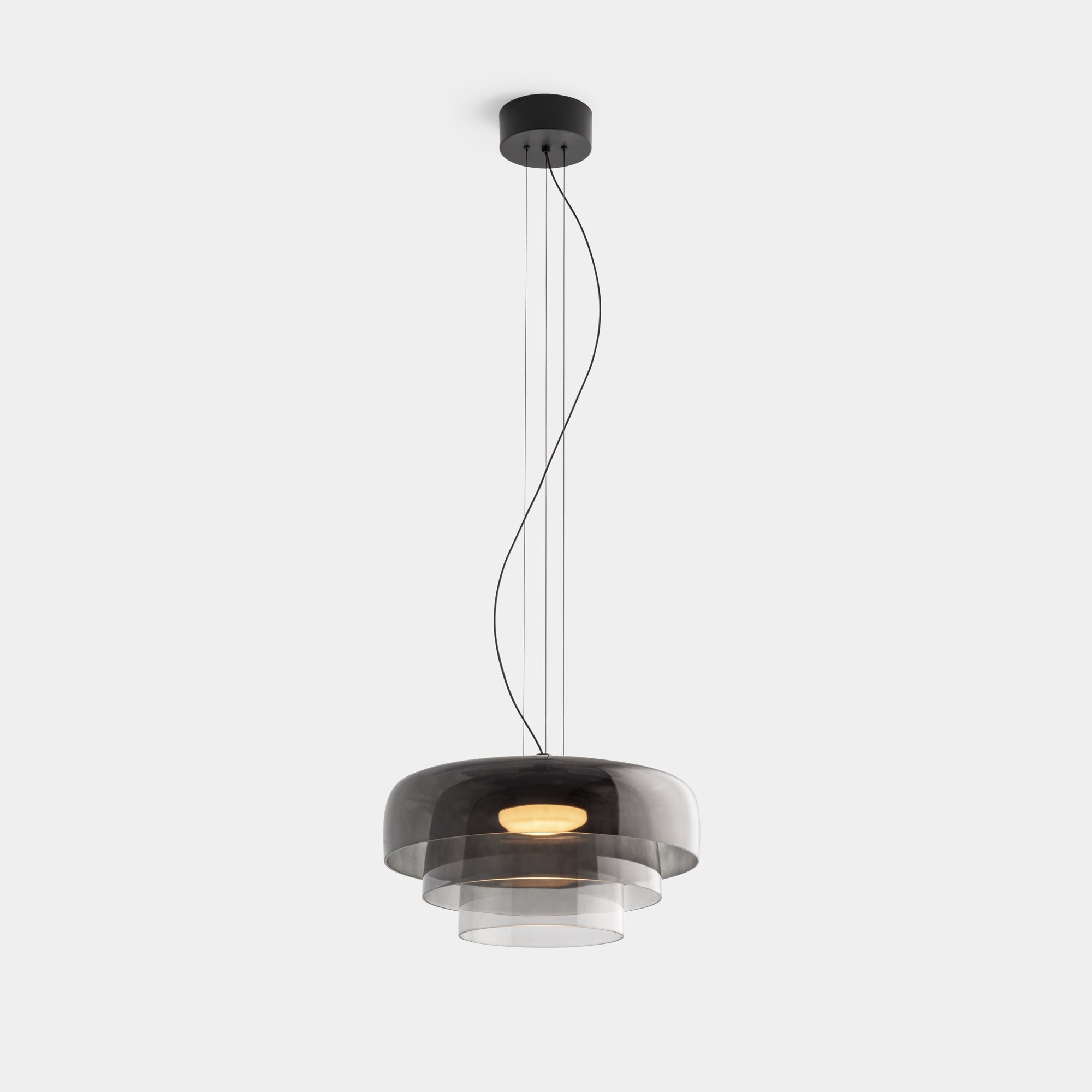 Pendant Light Glass 42.0 cm Orange Dining Room Kitchen Island Nordic Hanging Ceiling Lamp Warm LED Adjustable Cable | Thomler
