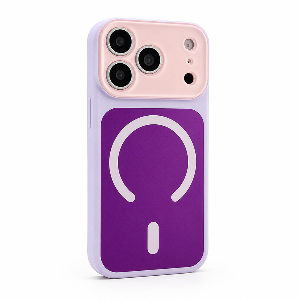 Reinforced-Corner Magnetic Phone Case with Drop Protection & Wireless Charging Alignment for iPhone 13-17 Series | Thomler