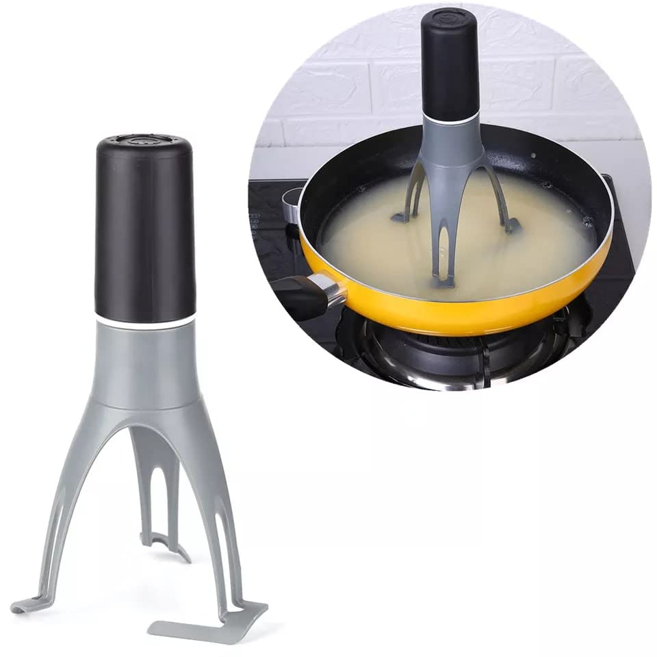 Hands-Free Pan Stirrer for Sauces & Soups | Battery-Powered Kitchen Gadget for Even Cooking & Pot Stirring | Cordless Mixing Tool | Thomler