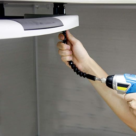 Flexible Drill Bit Extension with Screwdriver Bit Set for Tight Spaces and Awkward Corners | Thomler