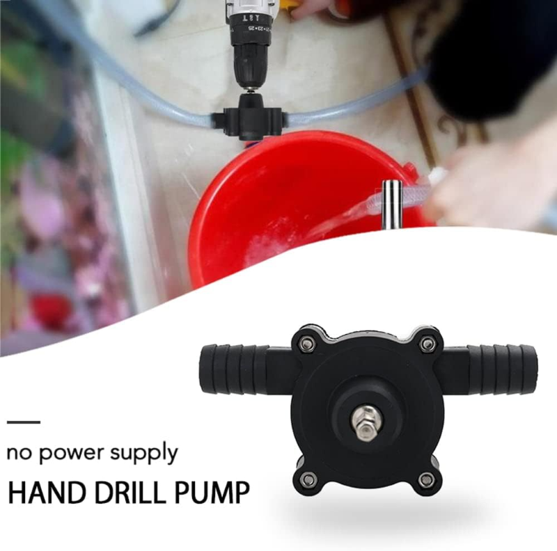 Drill-Powered Water Pump Attachment – Portable Transfer Tool for Garden & Outdoor Use | Thomler