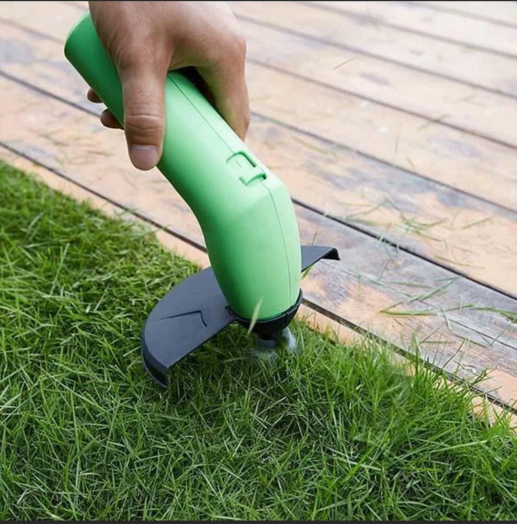 Battery-Powered Handheld Grass Trimmer – Cordless Lawn Edger for Yard Edges, Fences & Garden Beds – Lightweight Portable Weed Whacker | Thomler