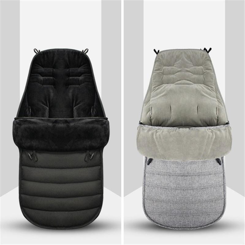 Insulated Stroller Footmuff & Sleep Sack for Infants – Windproof Cotton Bunting Bag with Dual Zippers for Prams, Car Seats & Indoor Use | Thomler