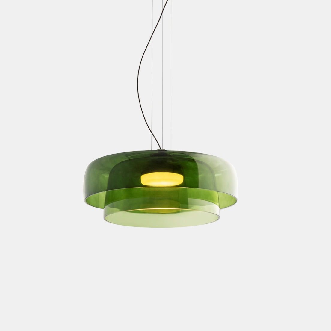 Pendant Light Glass 42.0 cm Orange Dining Room Kitchen Island Nordic Hanging Ceiling Lamp Warm LED Adjustable Cable | Thomler