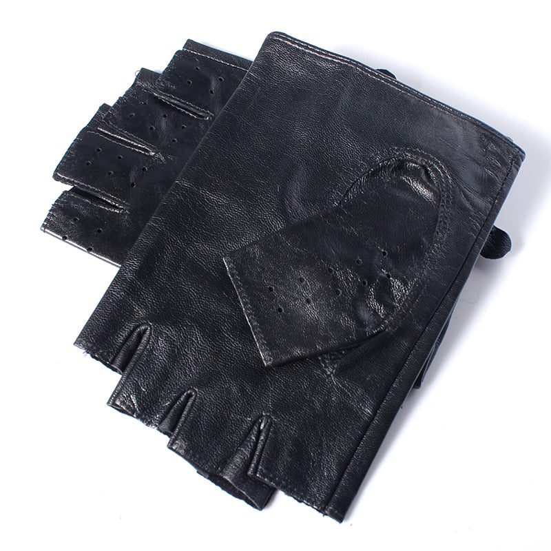 Genuine Goatskin Work Gloves – Waterproof Abrasion-Resistant Hand Protection for Heavy-Duty Tasks, Rugged Leather Grip, Men & Women | Thomler