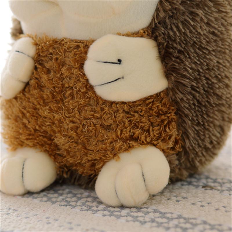 Plush Hedgehog Stuffed Animal Toy – Soft Cuddly Woodland Creature Doll for Kids Toddlers & Babies, Adorable Smiling Face with Sparkly | Thomler