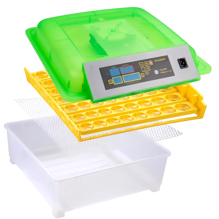 Automatic 56-Egg Incubator with Digital Display & Auto-Turn for Chickens, Ducks, Quail & Geese | Thomler