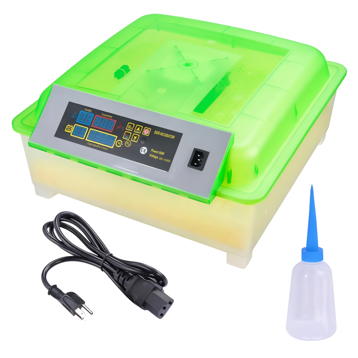 Automatic 56-Egg Incubator with Digital Display & Auto-Turn for Chickens, Ducks, Quail & Geese | Thomler