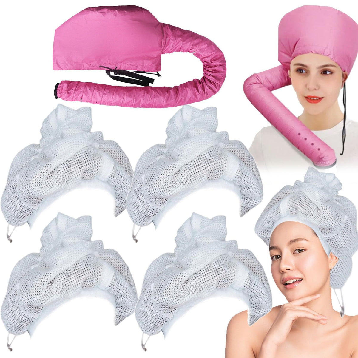 Hands-Free Hair Diffuser Hood for Curls – Even Heat Distribution & Faster Drying for Curly Hair Styling | Thomler