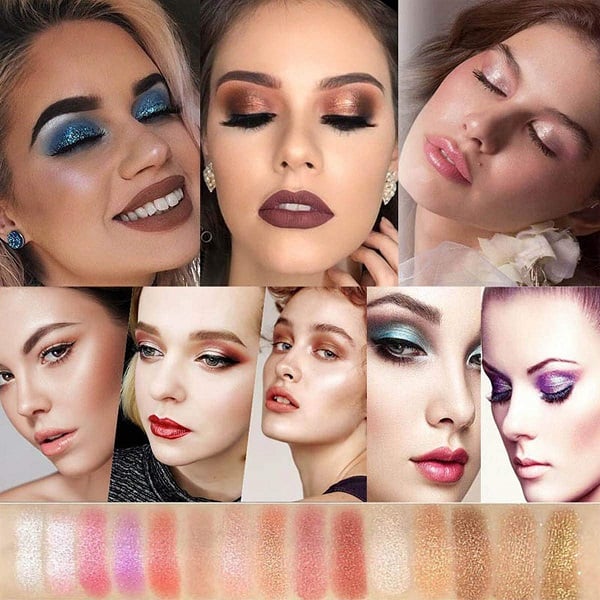ShimmerGlam Pro – 10-farbige Glitzerpalette | 50% RABATT