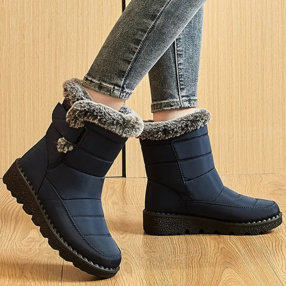 Women's Insulated Winter Boots Waterproof with Plush Lining & Anti-Slip Sole for Snow, Cold Weather, Daily Wear & Outdoor Activities | Thomler
