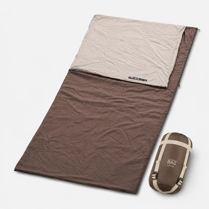 Lightweight Camping Sleep Sack with Compression Carry Bag for Backpacking & Hiking Trips | Thomler