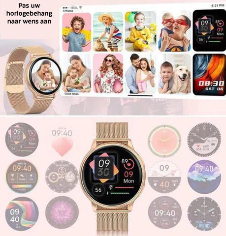Smartwatch Dames Met Bellen Hartslagmeter Fitness Tracker | Navando