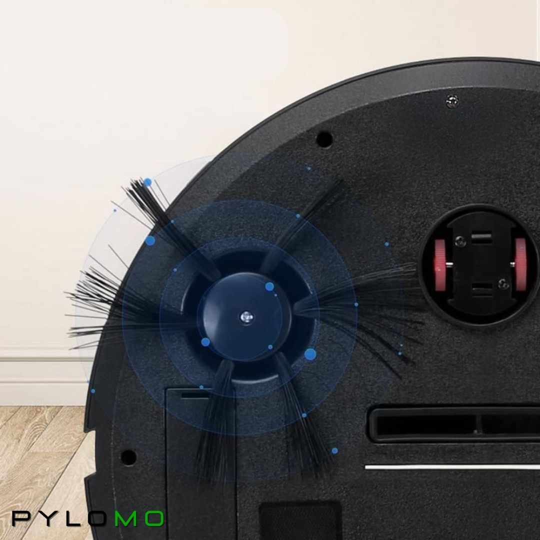 Robot Vacuum & Mop Combo for Hardwood Floors, Tile & Carpet – Slim Design, Pet Hair Removal, Allergen Filter, Quiet Clean | Thomler