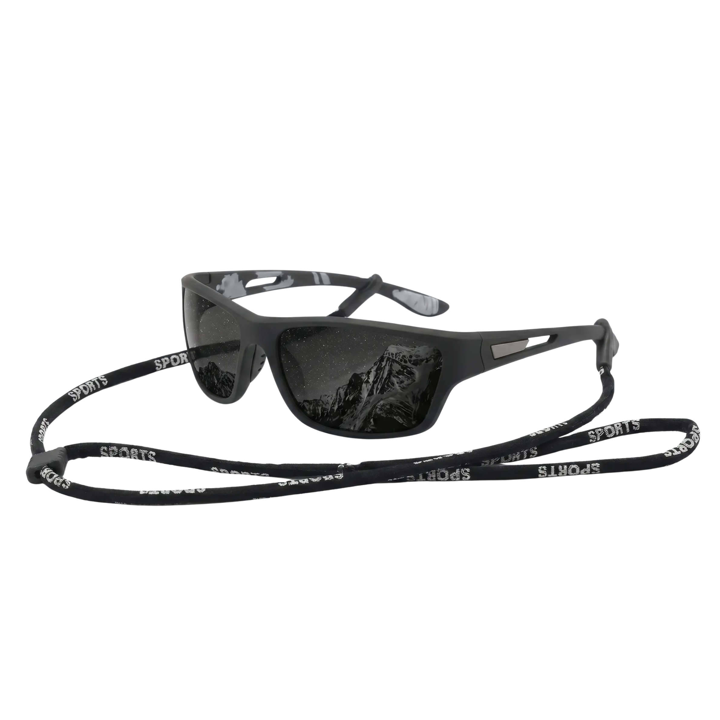Athletic Wraparound Sunglasses with Anti-Glare Polarized Lenses & UV Shield for Running, Cycling, Hiking | Men & Women Sports Eyewear | Thomler