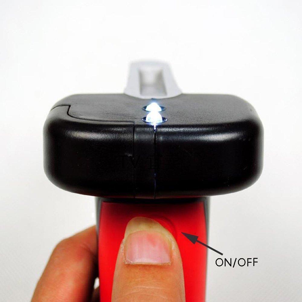Vehicle Safety Tool with Window Breaker Seatbelt Cutter LED Light Grip Handle for Emergency Escape Car Rescue Kit Seniors Elderly | Thomler