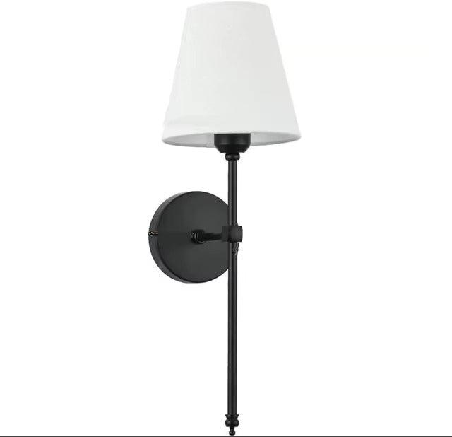 Rechargeable LED Wall Sconce with Remote Control | Cordless Metal Fixture for Hallway Bedroom Stairway Accent Lighting | Wireless Battery | Thomler