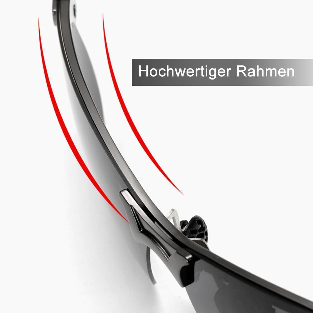 Photochromic Polarized Sunglasses for Driving & Outdoor Activities | UV400 Protection Transition Lenses Auto-Darkening Eyewear for Men & Wom | Thomler